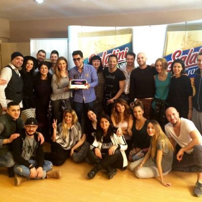 Backstage with Season 7 contestants